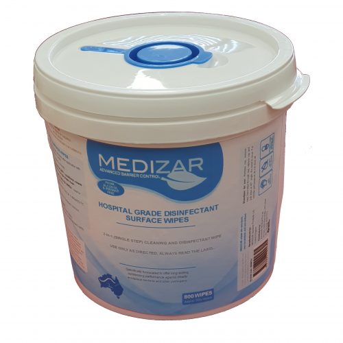 Medizar Hospital Grade Surface Disinfectant Bucket Wipes